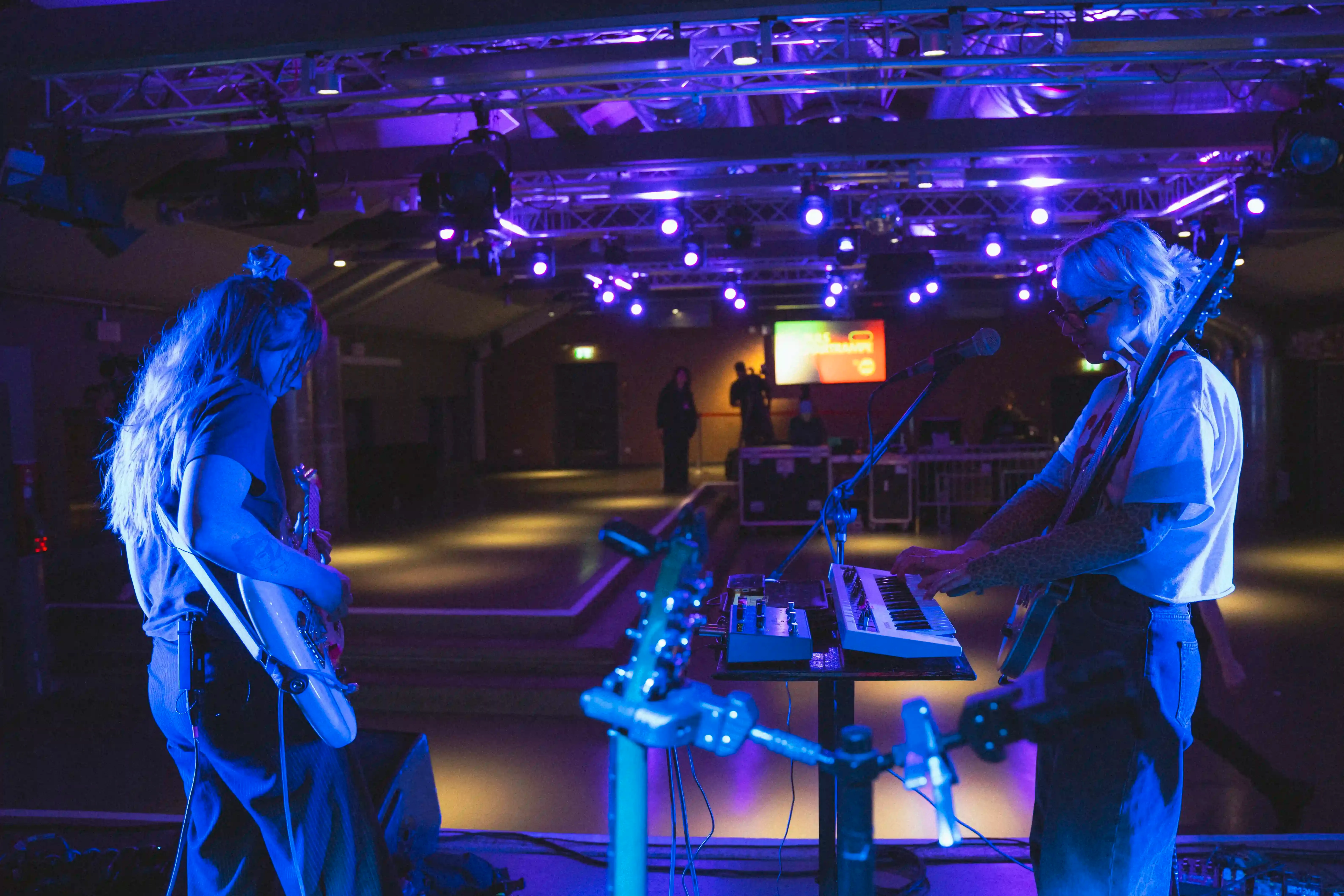 Lisl live auf der Bühne, Konzertfotografie von Fanny Hellert