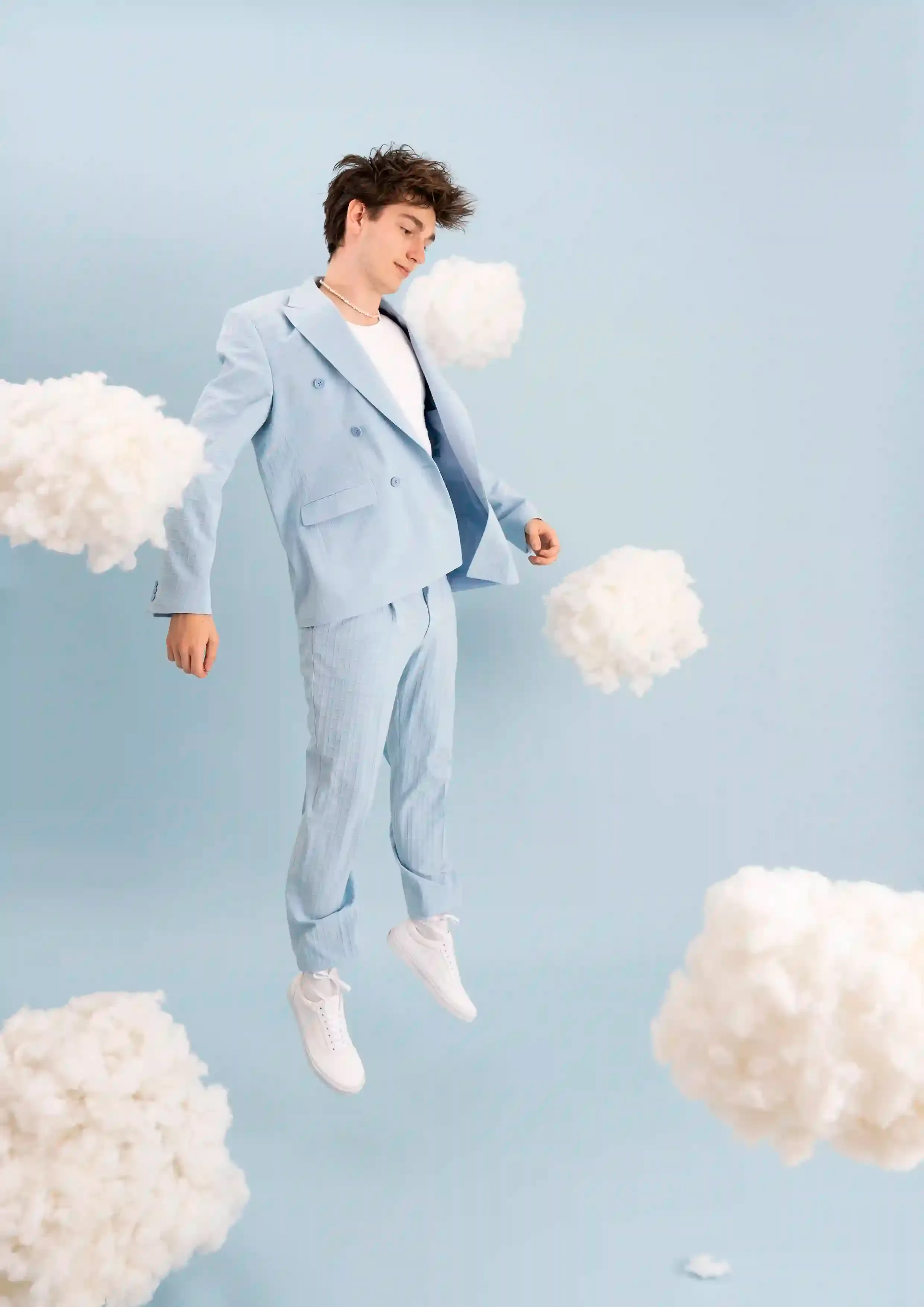 Felix im Studio, Porträt- und Menschenfotografie von Fanny Hellert